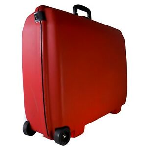 Samsonite RED Rolling Oyster Suit Case Luggage 29" Hard Plastic